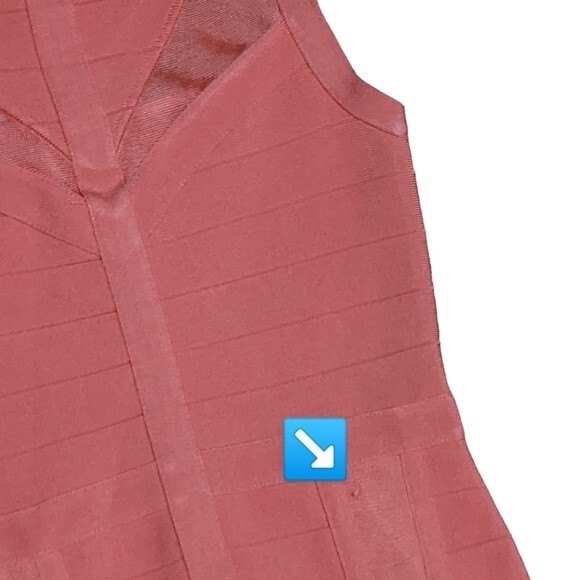 Bebe mesh panel bandage dress short night out club size small - Picture 8 of 11